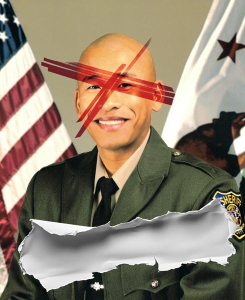 jereh lubrin in his santa clara county sheriff uniform